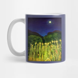 Malawi at Night -Cornfield Under the Moon Mug